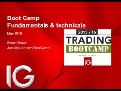 Binary Option Tutorials - trading boot Trading Boot Camp with IG (session 