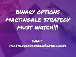 Binary Option Tutorials - 10Trade Strategy Binary Options Martingale Trading S