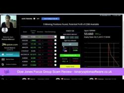 Binary Option Tutorials - trader results Dow Jones Focus Group Trade Results