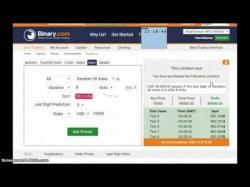 Binary Option Tutorials - trading digits VIRTUAL DIGITS MATCHES GET PRICES S