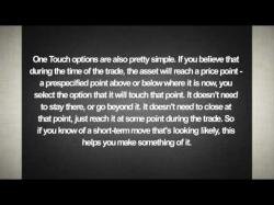 Binary Option Tutorials - GOptions Video Course Different trading instruments avail