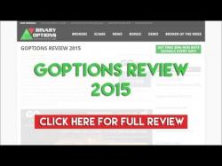 Binary Option Tutorials - GOptions Review GOptions Review 2015