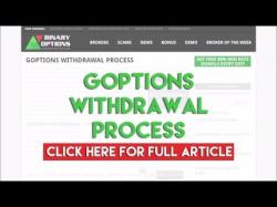 Binary Option Tutorials - GOptions Review GOptions Withdrawal Process