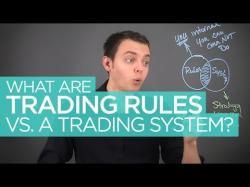 Binary Option Tutorials - trader rule Stock Trading Rules vs Trading Syst