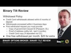 Binary Option Tutorials - BinaryTilt Review Binary Tilt Review - Deposit, Withd