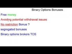 Binary Option Tutorials - binary options bonuses Binary Options Bonuses and Binary O