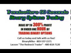 Binary Option Tutorials - binary options trendsetters 60 Seconds Binary Options Trading w