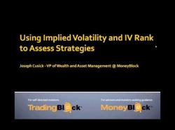 Binary Option Tutorials - Capital Option Strategy Using Implied Volatility to Assess 