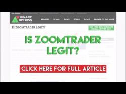 Binary Option Tutorials - ZoomTrader Review Is ZoomTrader Legit?