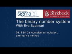 Binary Option Tutorials - Binary8 Video Course Binary 09: 8 bit 2's complement not