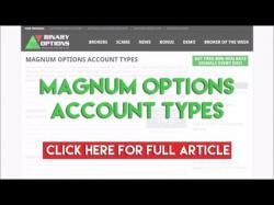 Binary Option Tutorials - Magnum Options Magnum Options Account Types